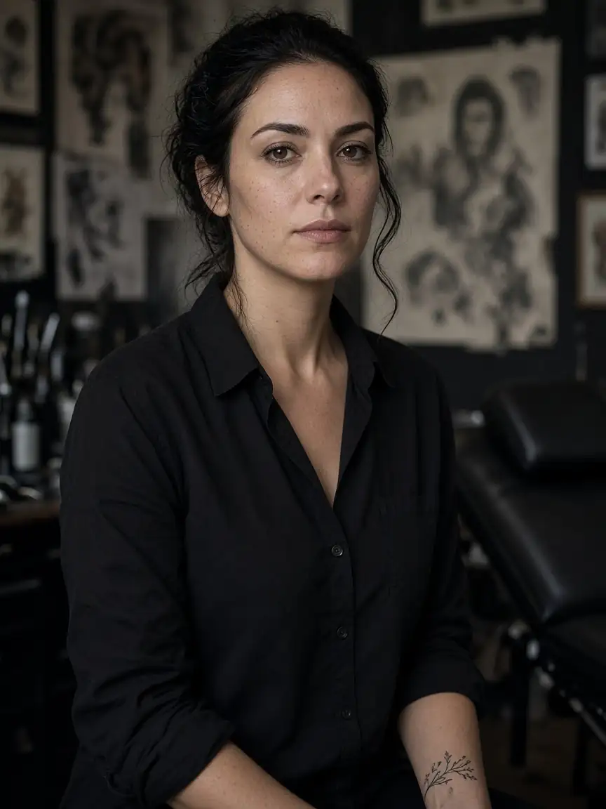 Portrait of Lena Voss.